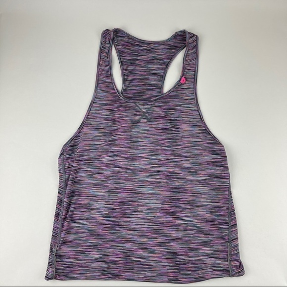 Tangerine Tank Top Womens Purple Striped - Picture 1 of 7